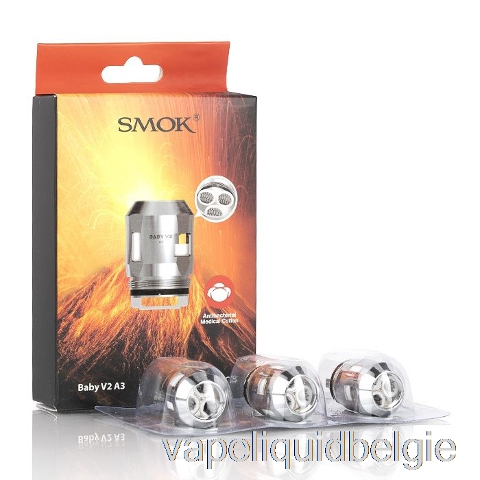 Vape Vloeibare Smok Tfv8 Baby V2 Vervangende Spoelen 0.15ohm Baby V2 A3 Drievoudige Spoelen (ss)